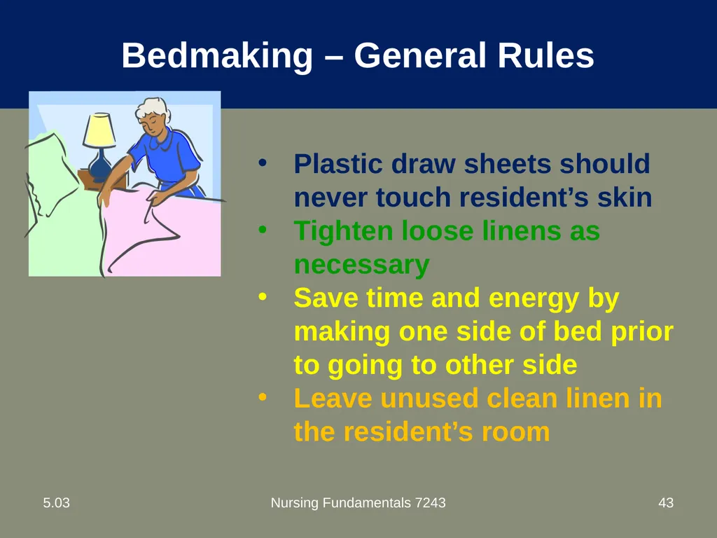 Understand nurse aide’s role in creating a safe - slide 43 of 52