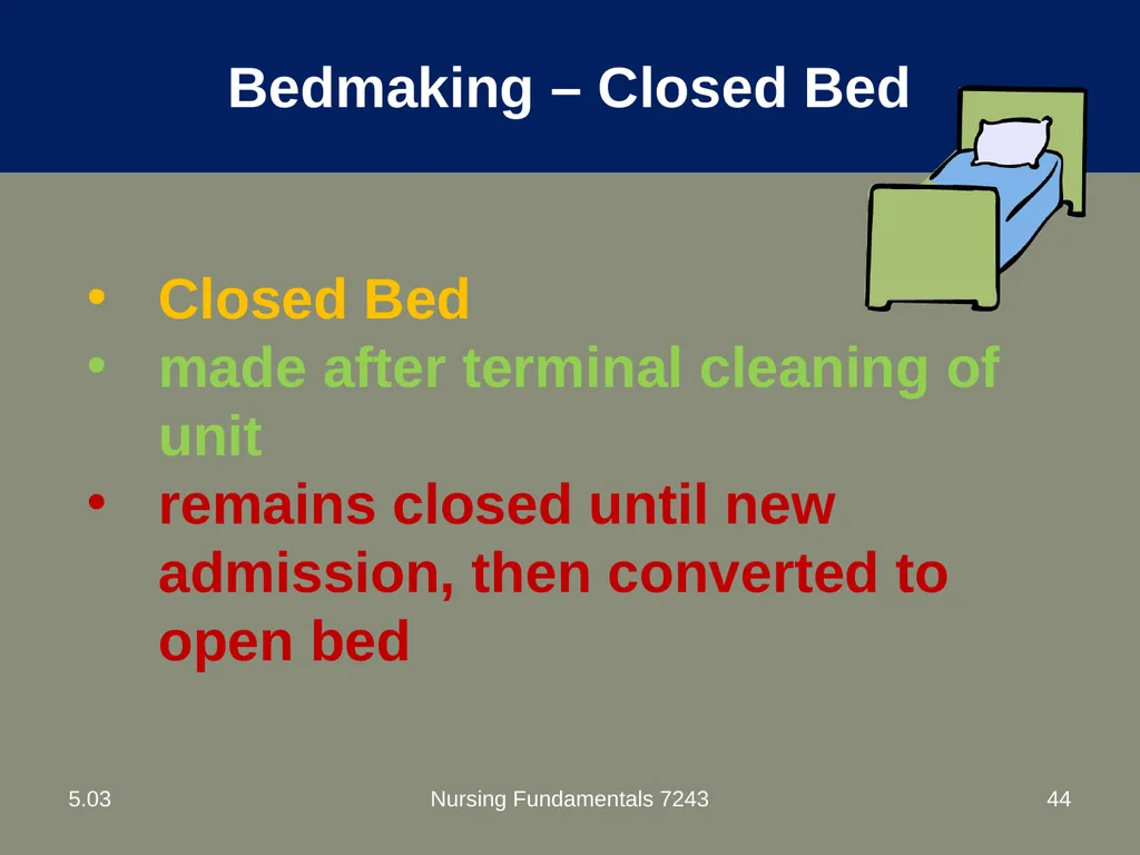 Understand nurse aide’s role in creating a safe - slide 44 of 52