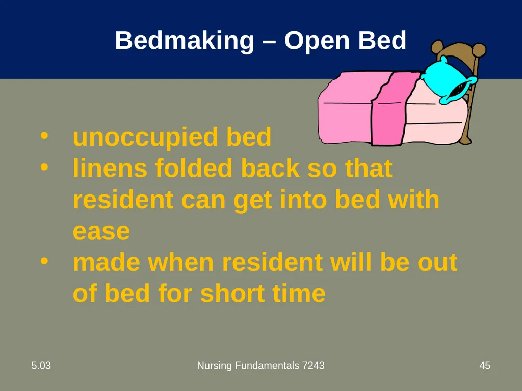 Understand nurse aide’s role in creating a safe - slide 45 of 52