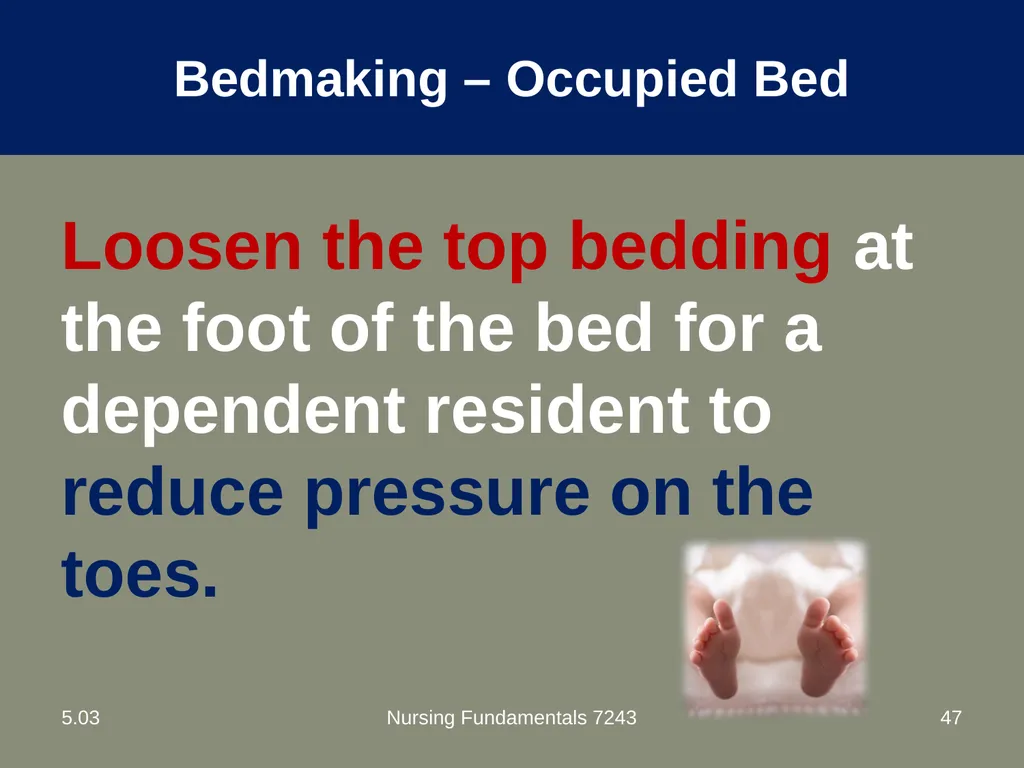 Understand nurse aide’s role in creating a safe - slide 47 of 52