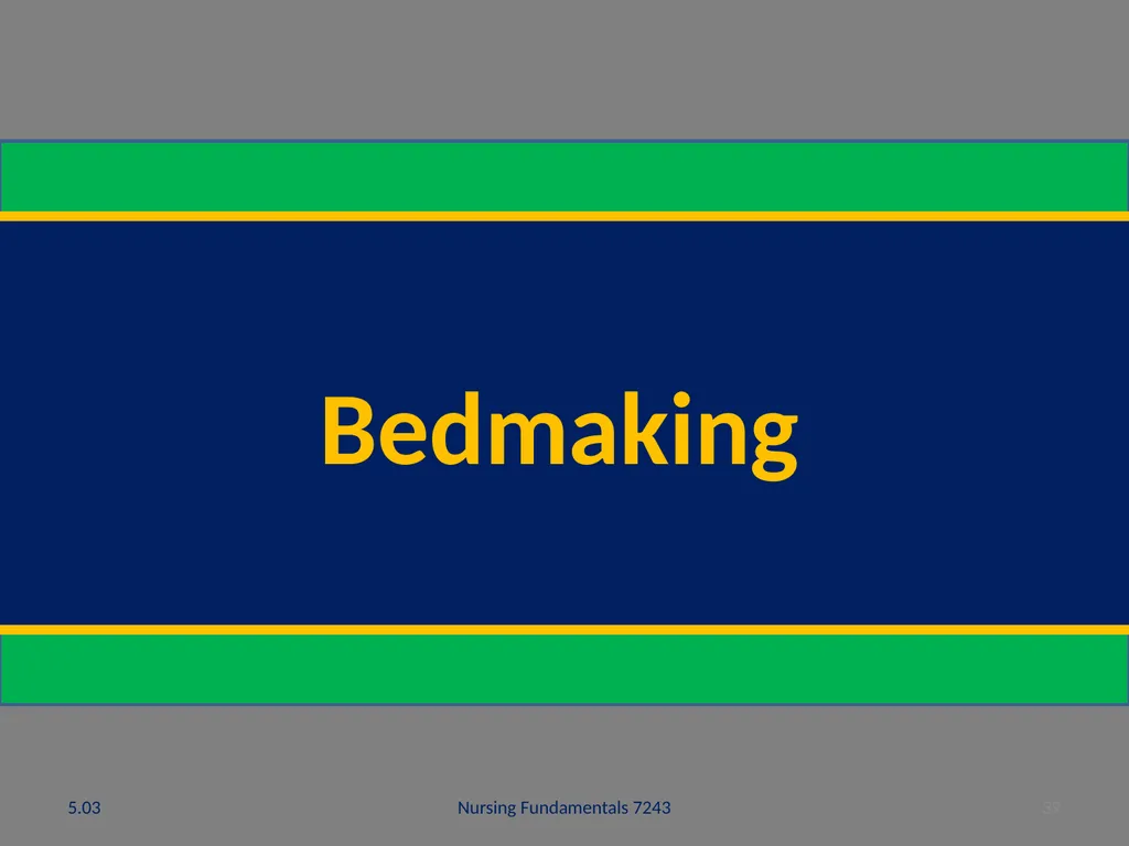 Understand nurse aide’s role in creating a safe - slide 39 of 52