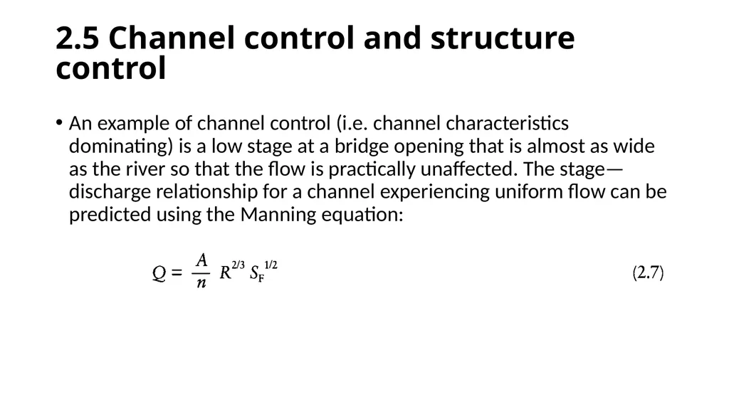BRIDGE HYDRAULICS Text Book: Bridge Hydraulics by - slide 82 of 93