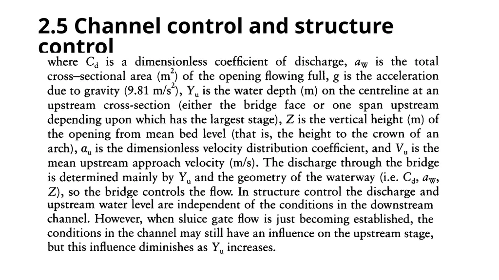 BRIDGE HYDRAULICS Text Book: Bridge Hydraulics by - slide 84 of 93