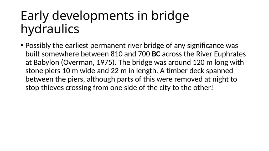 BRIDGE HYDRAULICS Text Book: Bridge Hydraulics by - slide 9 of 93