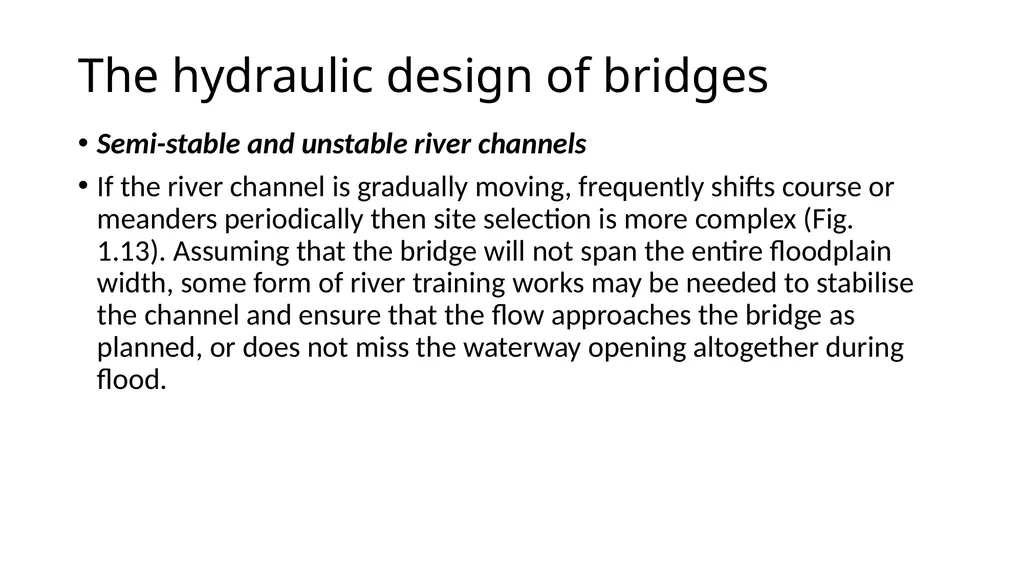 BRIDGE HYDRAULICS Text Book: Bridge Hydraulics by - slide 33 of 93