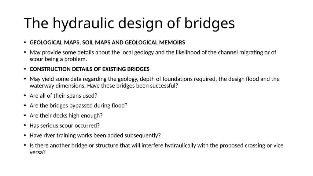 BRIDGE HYDRAULICS Text Book: Bridge Hydraulics by - slide 38 of 93