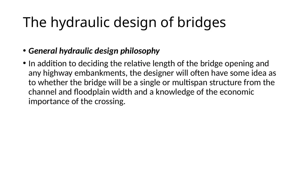 BRIDGE HYDRAULICS Text Book: Bridge Hydraulics by - slide 46 of 93