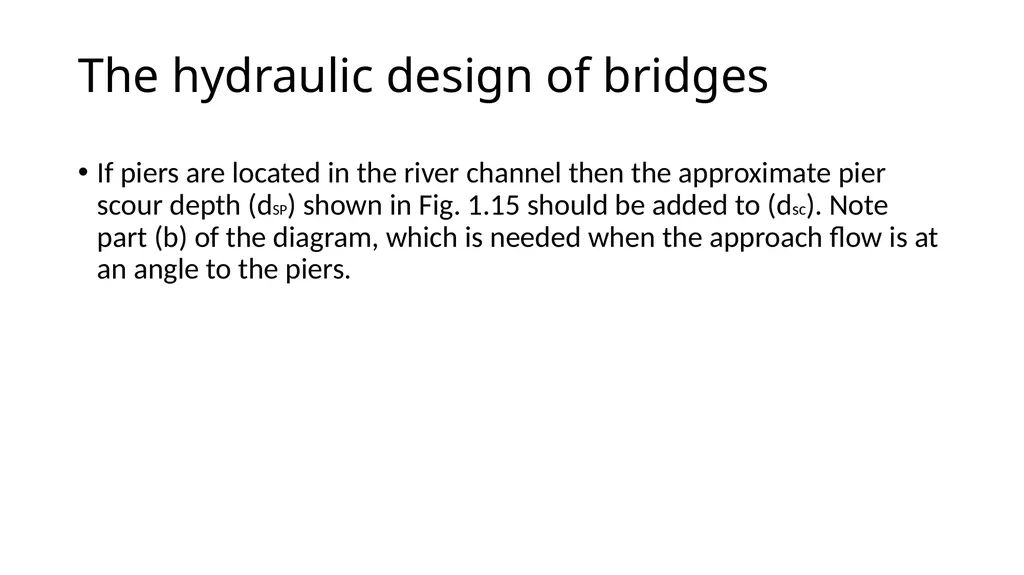 BRIDGE HYDRAULICS Text Book: Bridge Hydraulics by - slide 50 of 93