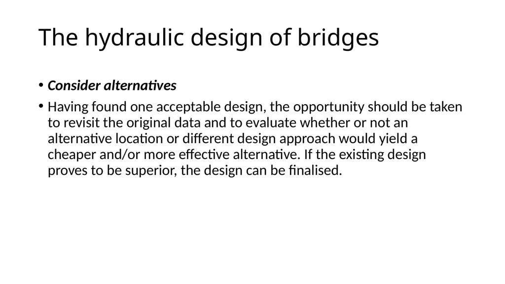 BRIDGE HYDRAULICS Text Book: Bridge Hydraulics by - slide 54 of 93