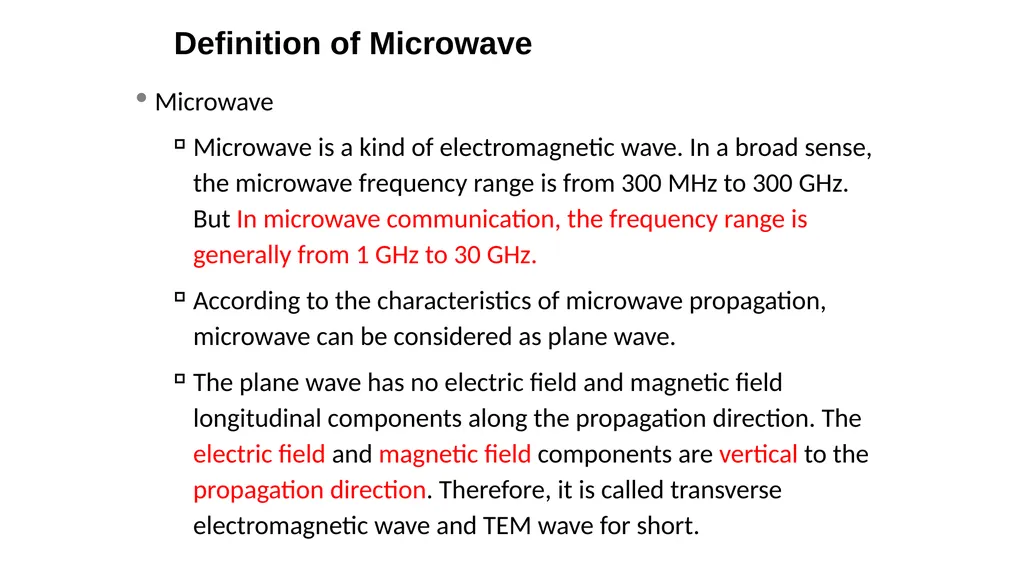 Introduction to Microwave Theory Microwave Theory - slide 43 of 83