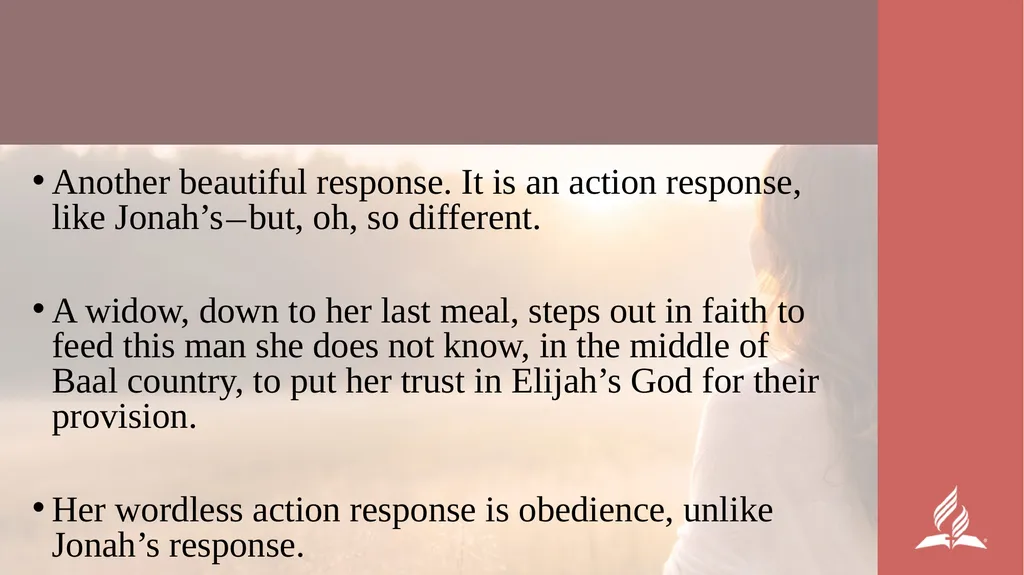 WOMEN’S MINISTRIES EMPHASIS DAY Henani, Here Am I! - slide 27 of 42