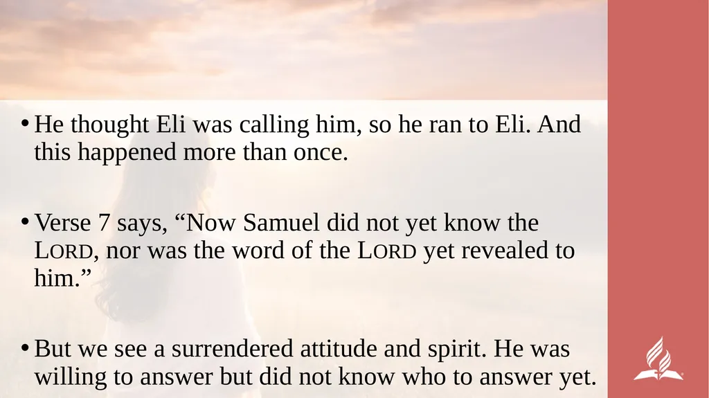 WOMEN’S MINISTRIES EMPHASIS DAY Henani, Here Am I! - slide 18 of 42