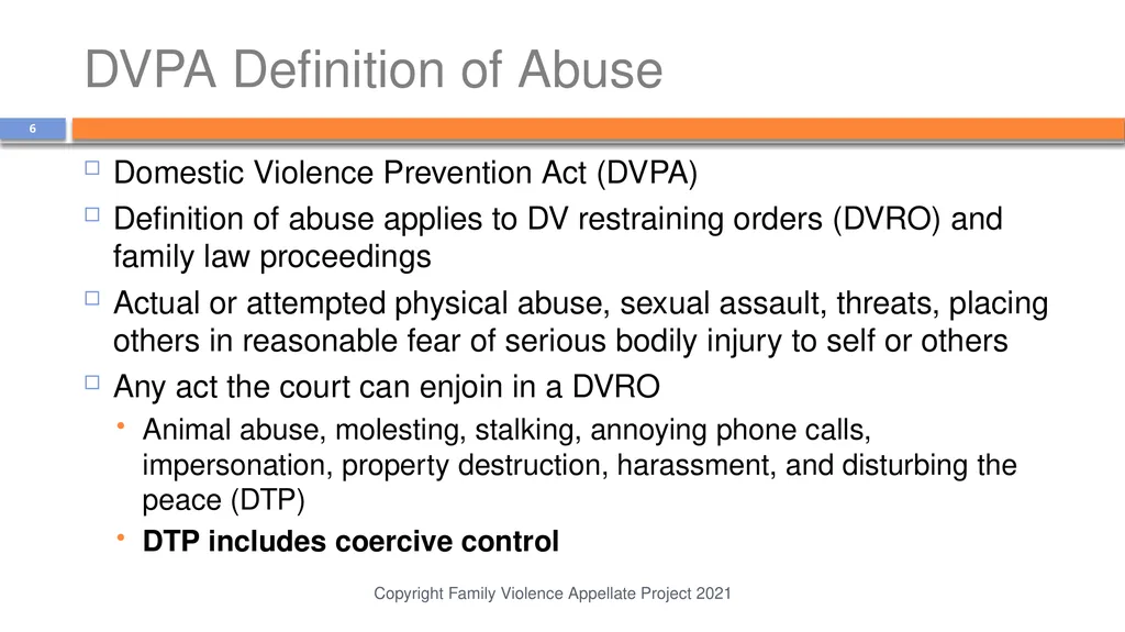 Domestic Abuse is More than Physical Violence: - slide 6 of 38