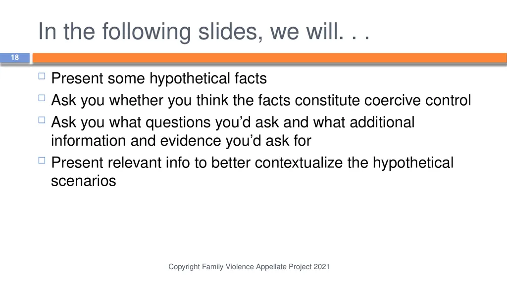 Domestic Abuse is More than Physical Violence: - slide 18 of 38