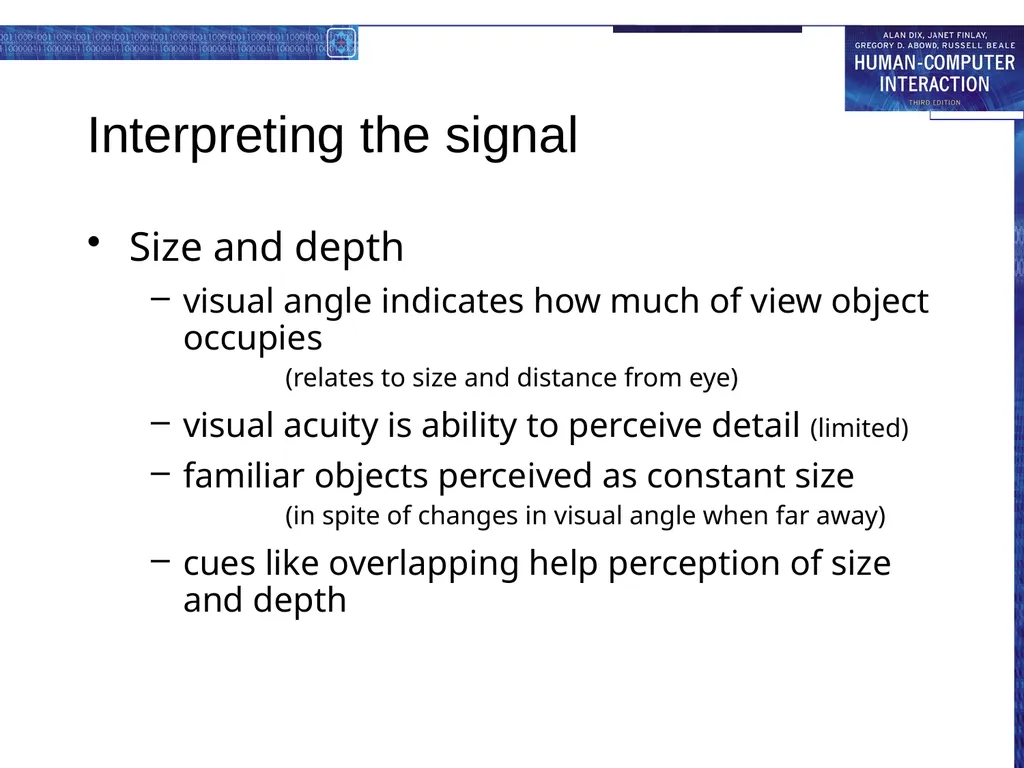 chapter 1 the human the human Information i/o … - slide 5 of 42