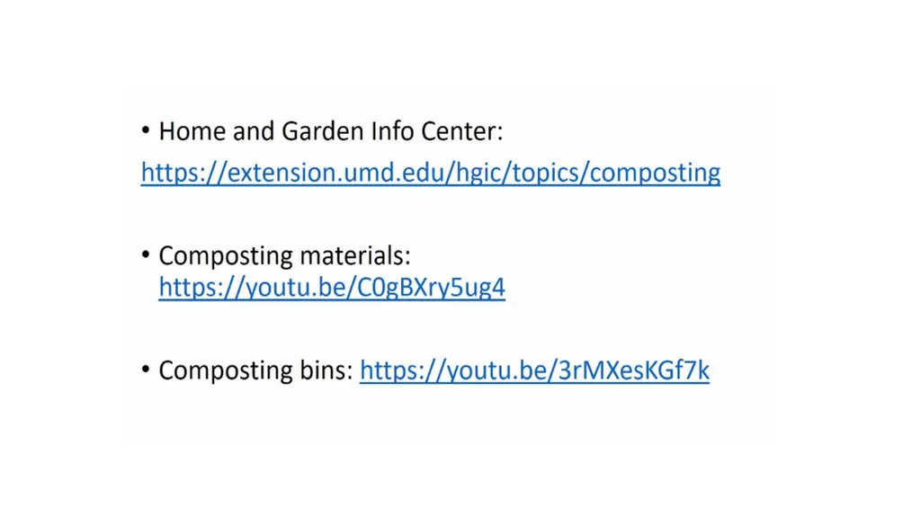 Introduction to Composting Nancy Allred UME Master - slide 24 of 26