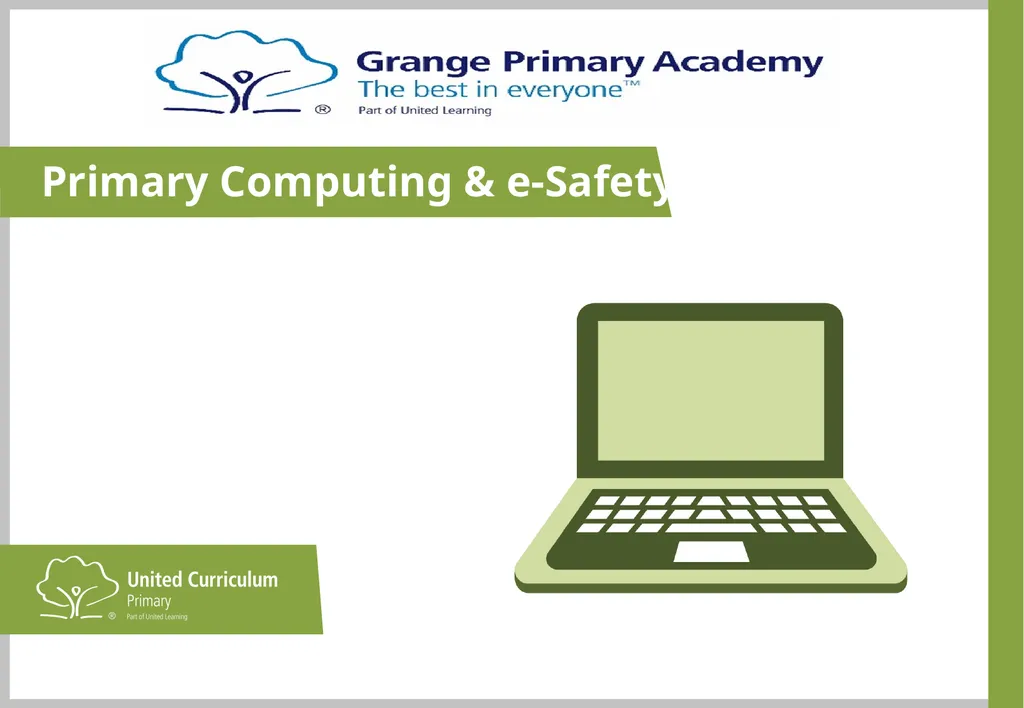 Primary Computing & e-Safety Primary Computing & - slide 1 of 56