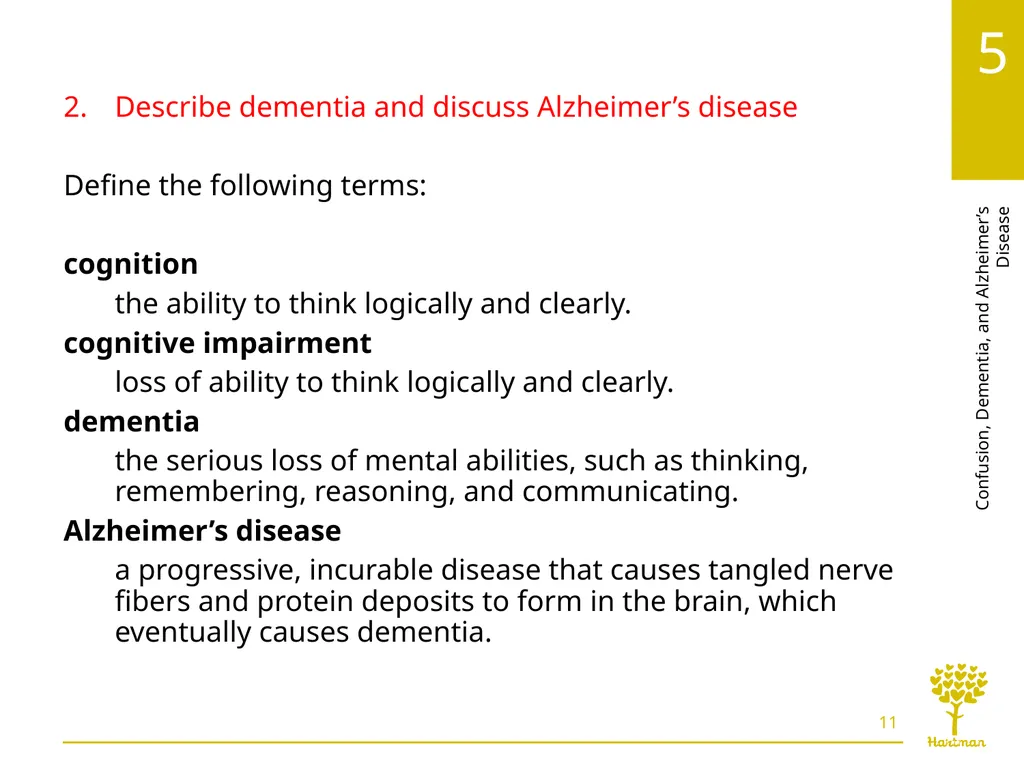 2 Chapter 5, LO 1, key terms 1 Discuss confusion - slide 11 of 53