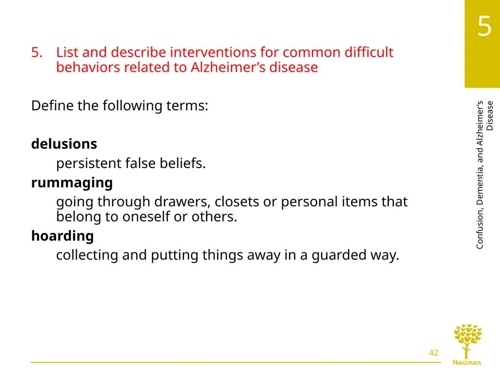 2 Chapter 5, LO 1, key terms 1 Discuss confusion - slide 42 of 53