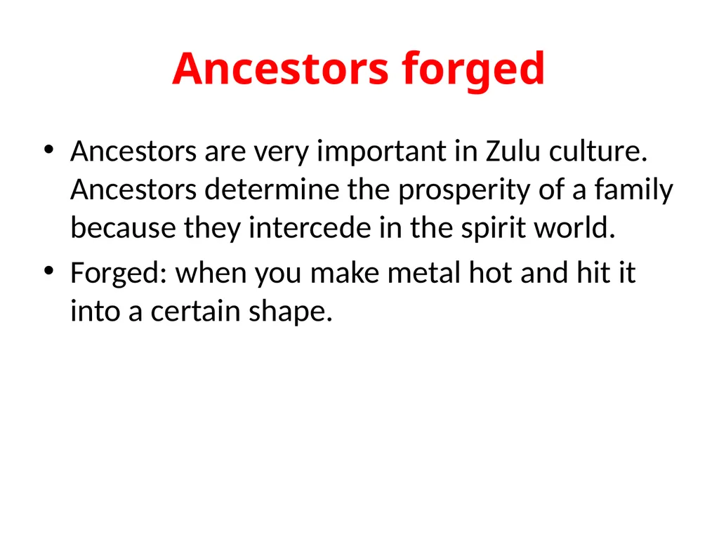 The Birth of Shaka Oswald Joseph Mtshali The life - slide 15 of 26