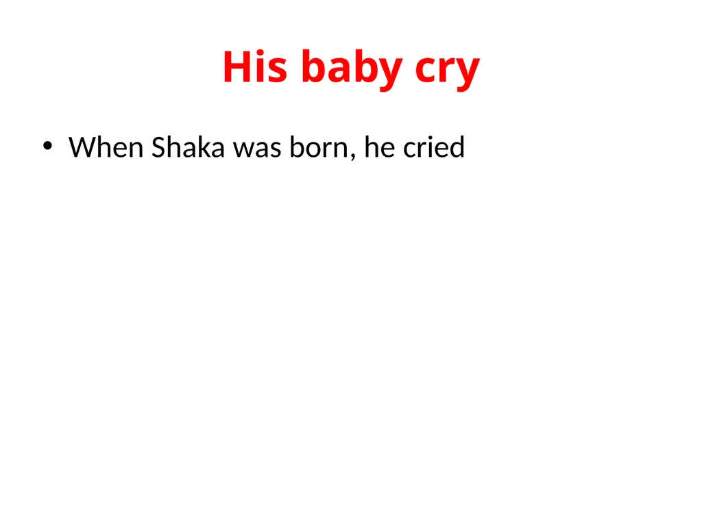 The Birth of Shaka Oswald Joseph Mtshali The life - slide 4 of 26