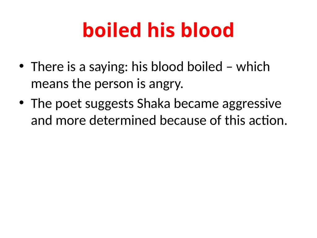 The Birth of Shaka Oswald Joseph Mtshali The life - slide 10 of 26