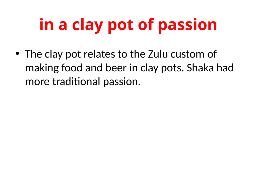 The Birth of Shaka Oswald Joseph Mtshali The life - slide 11 of 26
