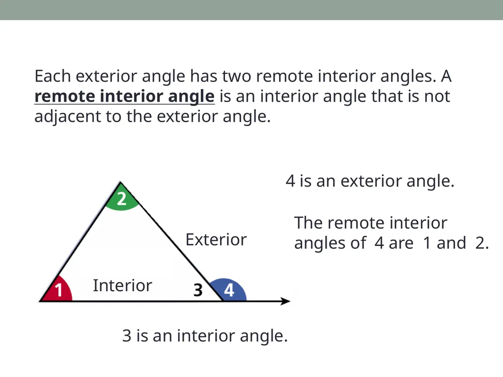 Objective: Explore Interior Angles of Polygons - slide 23 of 37