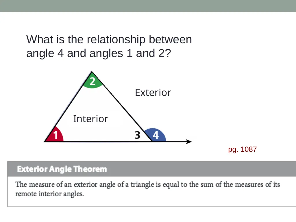 Objective: Explore Interior Angles of Polygons - slide 24 of 37