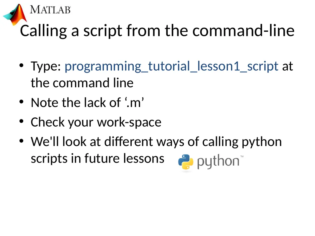 Programming tutorial course Lesson 1: Why learn to - slide 34 of 43