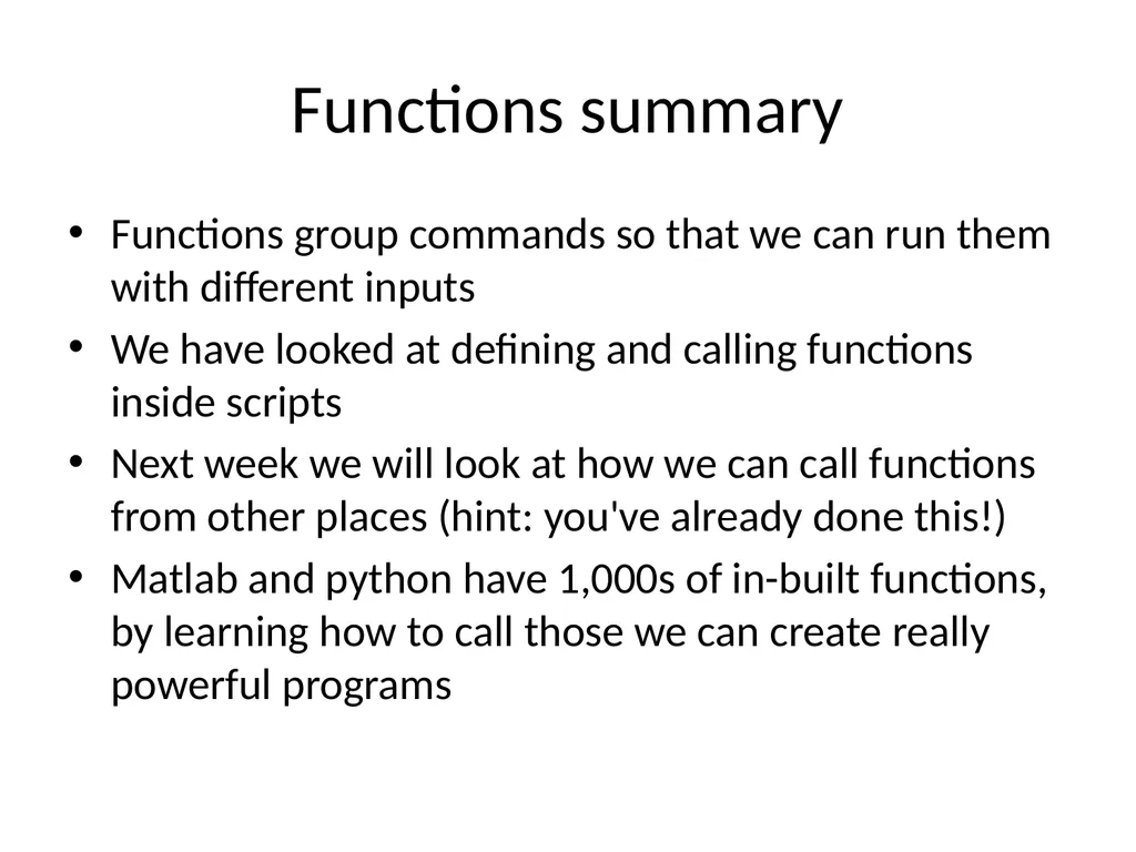 Programming tutorial course Lesson 1: Why learn to - slide 43 of 43