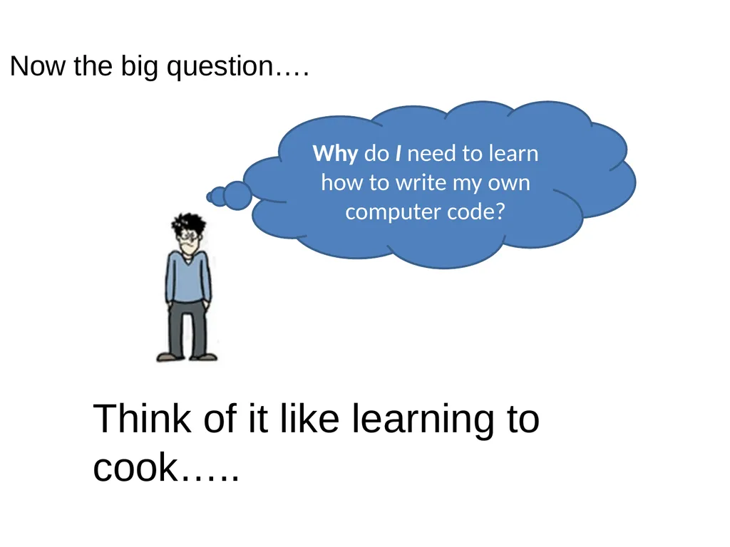 Programming tutorial course Lesson 1: Why learn to - slide 10 of 43