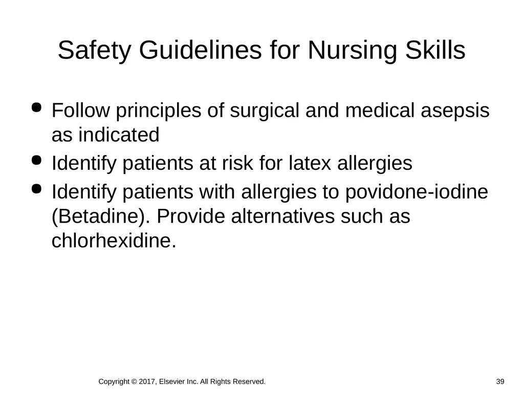 Chapter 46 Urinary Elimination Copyright © 2017, - slide 39 of 39