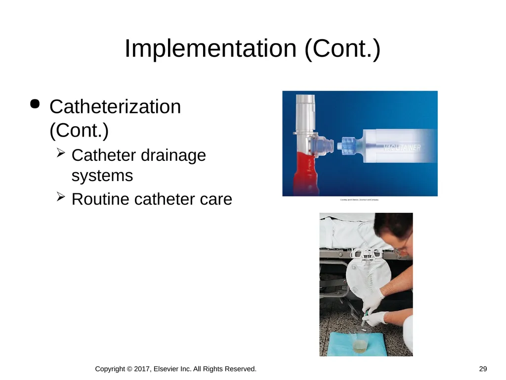 Chapter 46 Urinary Elimination Copyright © 2017, - slide 29 of 39