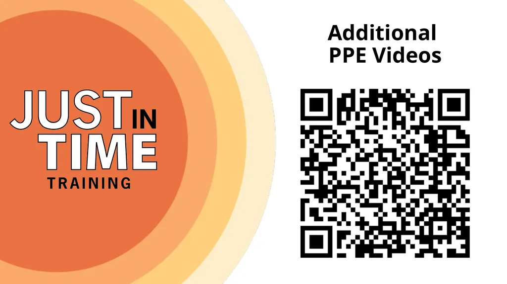 Personal Protective Equipment Doffing PPE Just in - slide 15 of 16