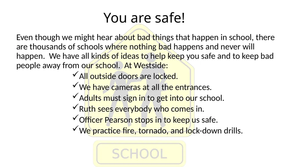 A Lockdown drill Shelter in Place Three general - slide 5 of 12
