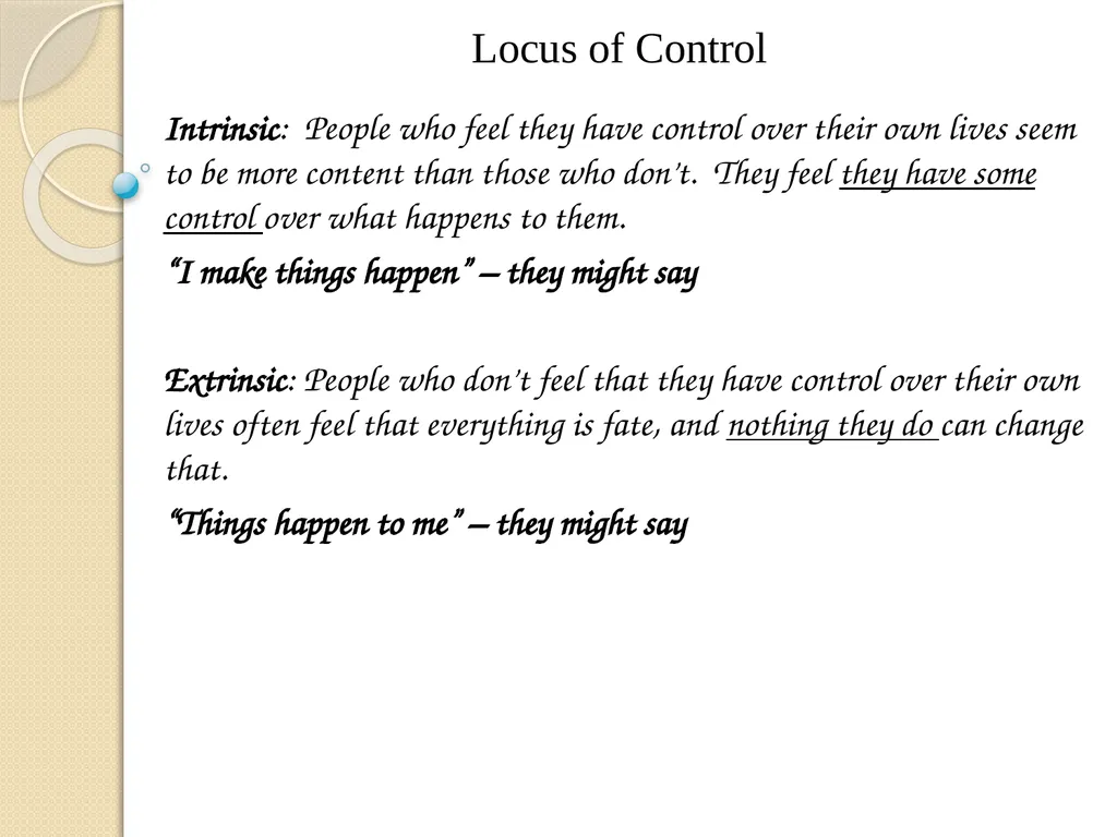 Frustration, Anxiety, and Conflict What makes a - slide 13 of 15