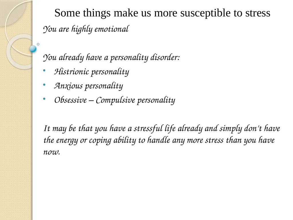 Frustration, Anxiety, and Conflict What makes a - slide 12 of 15