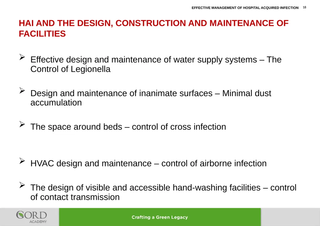 LEARNING LESSONS FROM IMPROVEMENT OF MANAGEMENT OF - slide 18 of 32