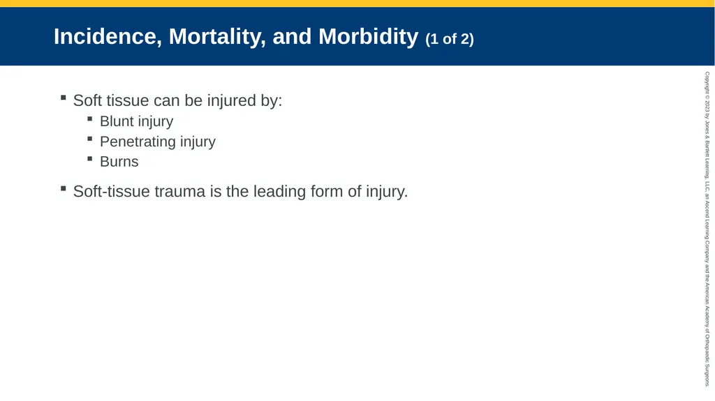 Soft-Tissue Trauma CHAPTER 32 Introduction The - slide 3 of 105