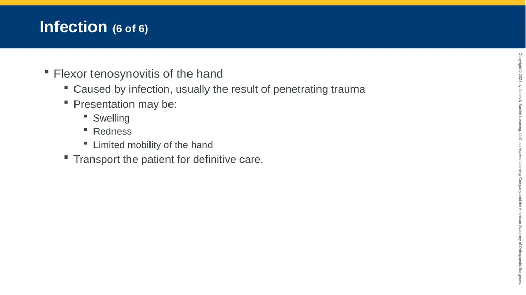 Soft-Tissue Trauma CHAPTER 32 Introduction The - slide 105 of 105