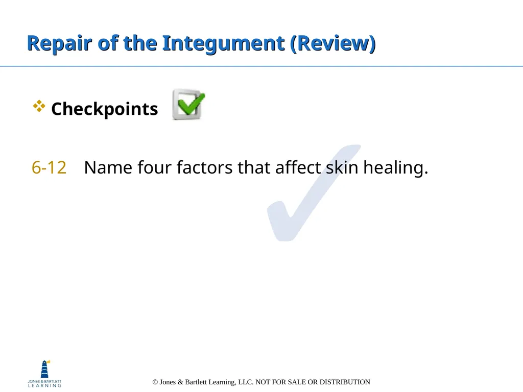 Chapter 6: The Integumentary System Overview Key - slide 55 of 84