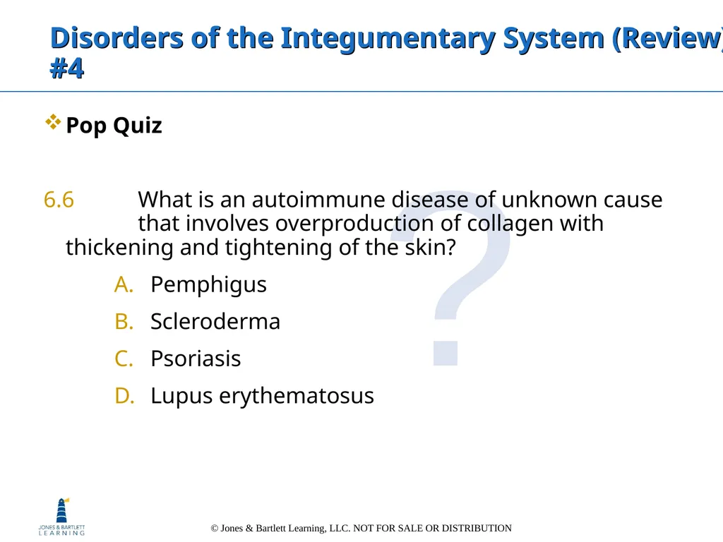 Chapter 6: The Integumentary System Overview Key - slide 75 of 84