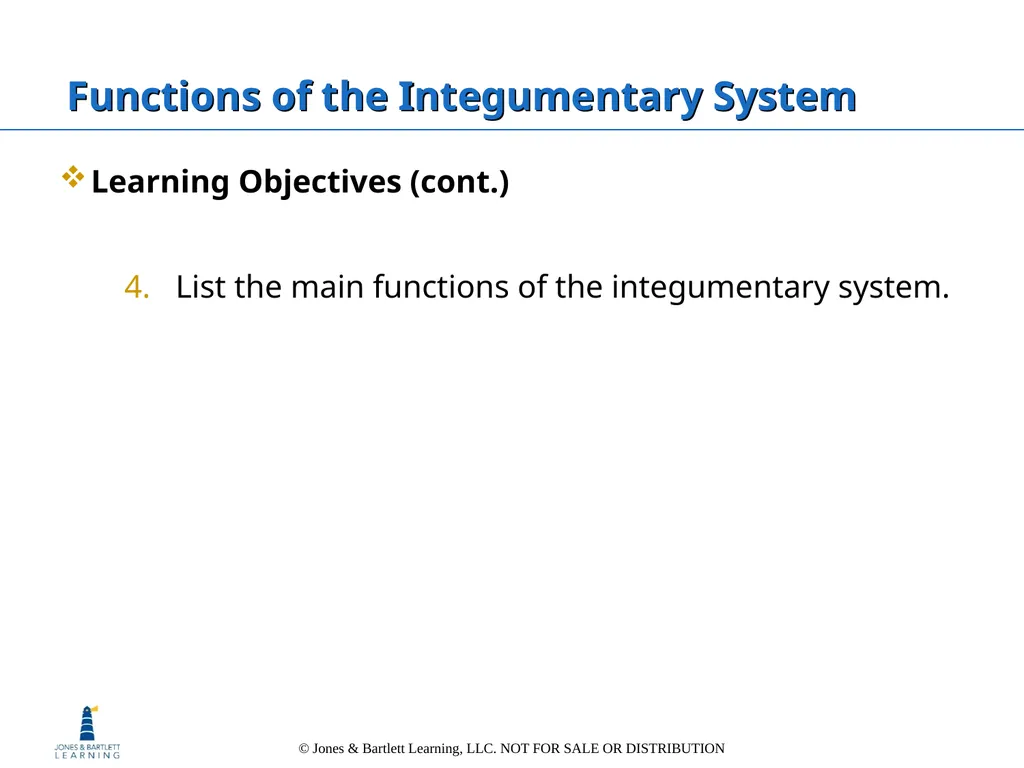 Chapter 6: The Integumentary System Overview Key - slide 7 of 84