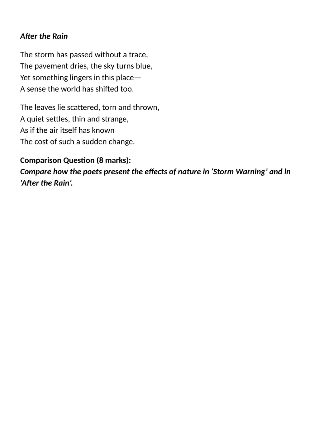 Revision Pack: Literature Paper Two An Inspector - slide 70 of 72