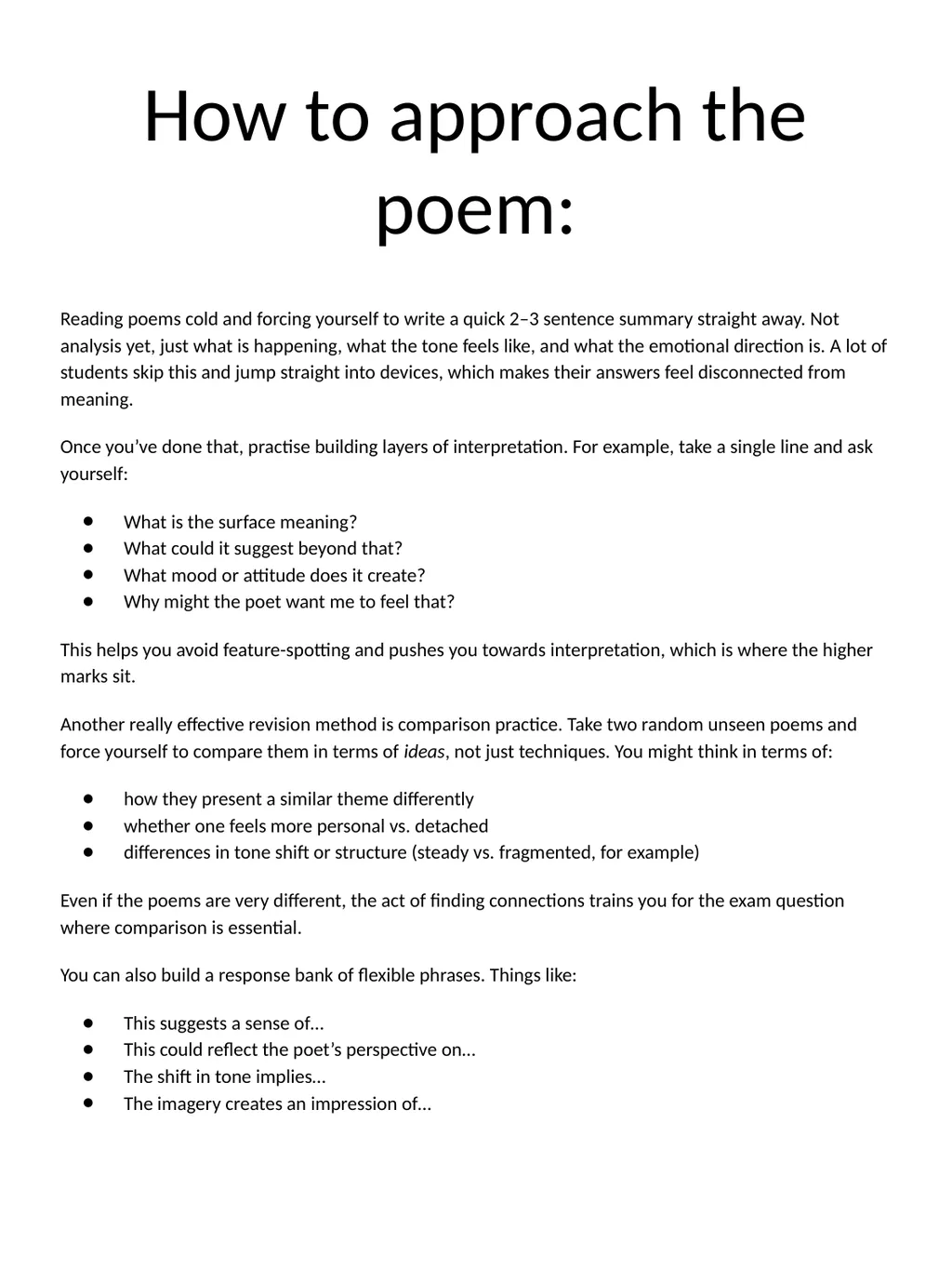 Revision Pack: Literature Paper Two An Inspector - slide 53 of 72