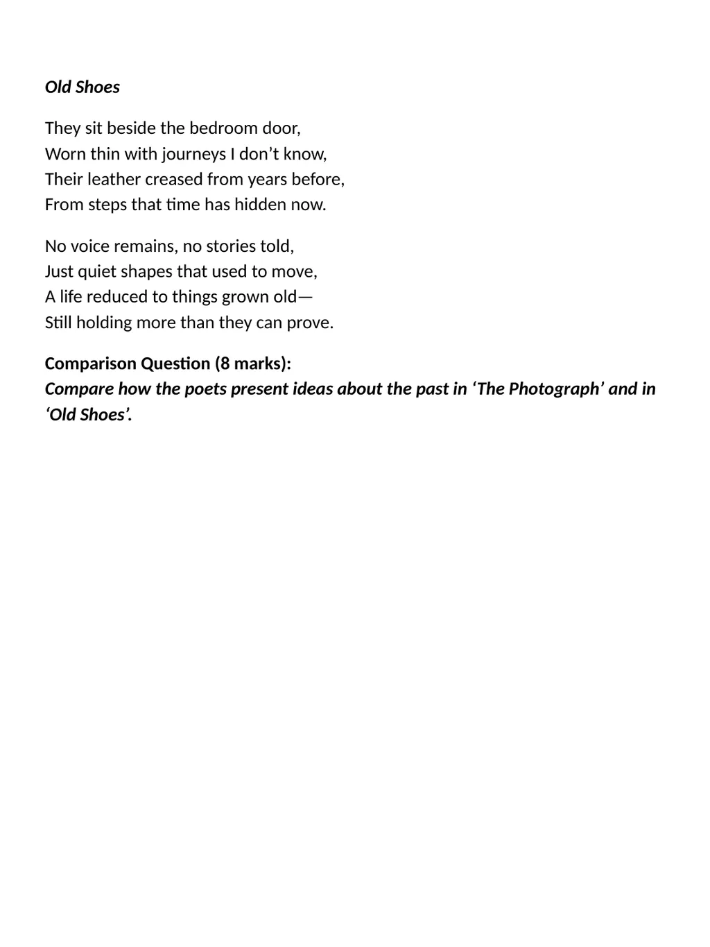 Revision Pack: Literature Paper Two An Inspector - slide 72 of 72