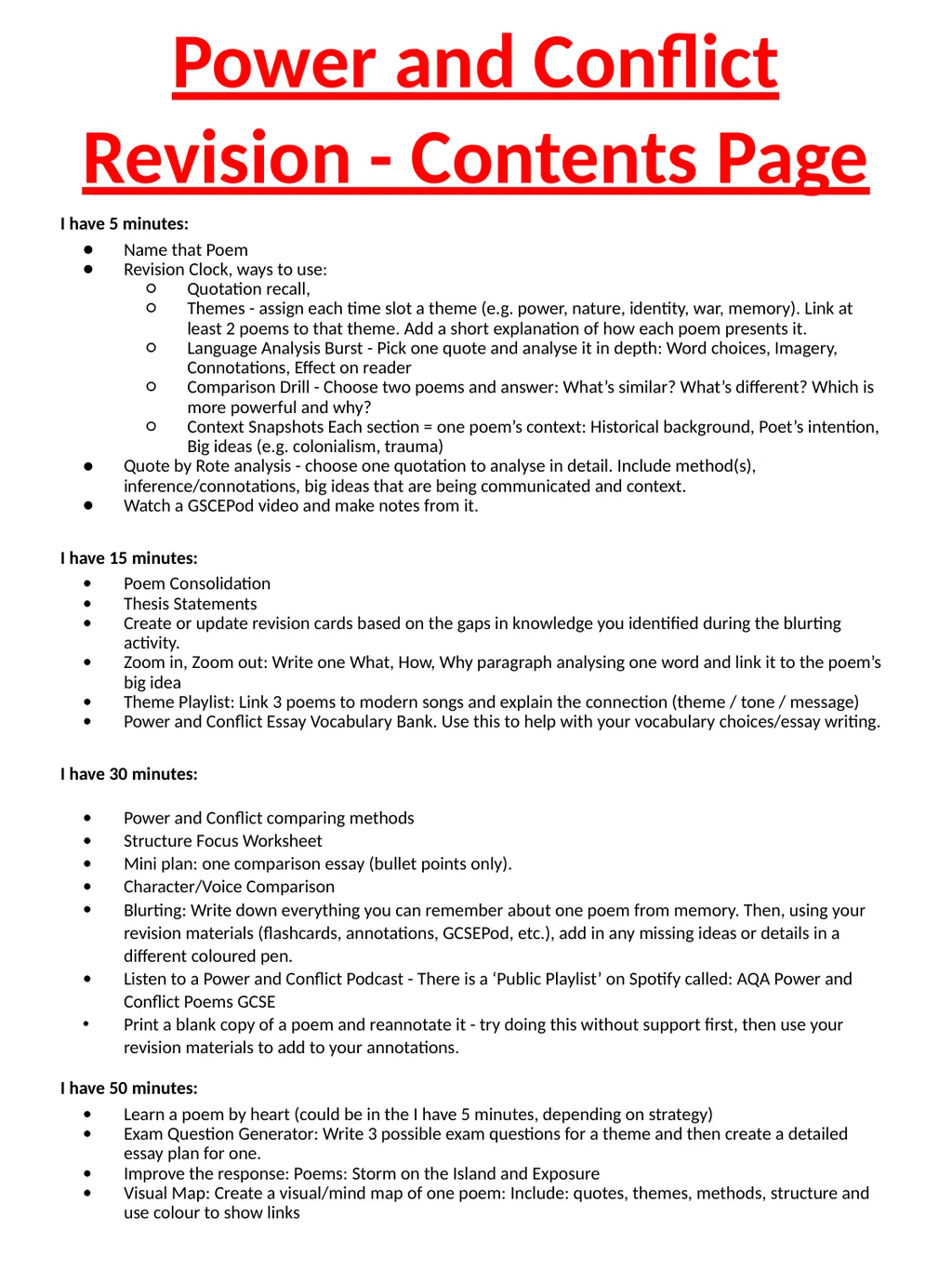 Revision Pack: Literature Paper Two An Inspector - slide 30 of 72