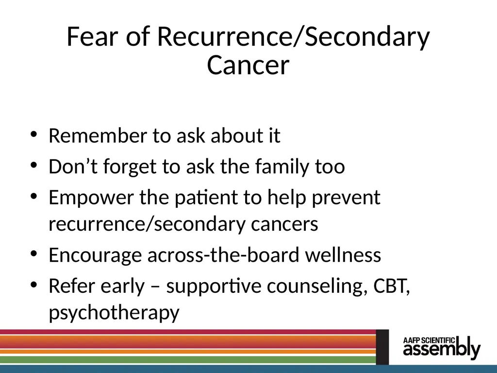 The Care of Cancer Survivors Pamela L. Pentin, JD, - slide 39 of 44