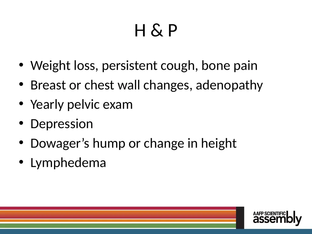 The Care of Cancer Survivors Pamela L. Pentin, JD, - slide 18 of 44